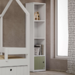 Casakids Kiddy / Momo Στενή Βιβλιοθήκη Με Πορτάκι