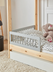 Κάγκελο Κρεβατιού Basic HouseBed-90x200-Γκρί - Image 2