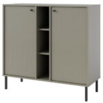 Μπουφές Siera 2F Shelf-Χακί