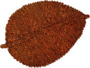 Σουπλά Leaf-Amber (4 ΤΕΜ.)