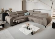 Γωνιακός καναπές Calyra II Relax-Μπεζ-Αριστερή - Image 2