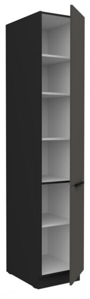 Επιδαπέδιο ντουλάπι Arianna 40 DK 210 2F-Γκρι - Image 2