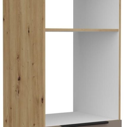 Επιδαπέδιο ντουλάπι Arianna 60 DPM 210 2F-Γκρέζ