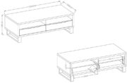 Έπιπλο τηλεόρασης Halley mini-Fusiko - Image 3