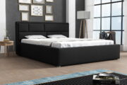 Επενδυμένο κρεβάτι Deco-160 x 200-Mauro - Image 2