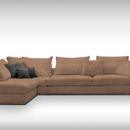 Γωνιακός καναπές Loft-Προσαρμόσιμη-315φ 185β εκ.-MInk