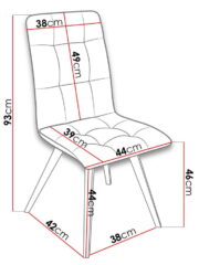 Καρέκλα Septic K33 (2 ΤΕΜ.) - Image 3
