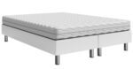 Επενδυμένο κρεβάτι Lux-Baza-Leuko-200 x 180 x 30