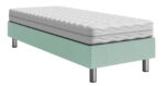 Επενδυμένο κρεβάτι Lux-Baza-Menta-200 x 90 x 30