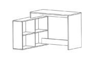 Γραφείο Angle-Λευκό - Image 3