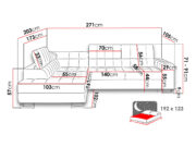 Γωνιακός καναπές Laris-Δεξιά-Mauro - Image 3