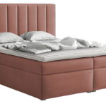 Επενδυμένο κρεβάτι ideal Box-Roz-140 x 200