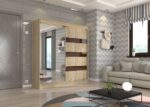 Ντουλάπα Bissom 200 συρόμενη-Drus-Kafe - Image 2