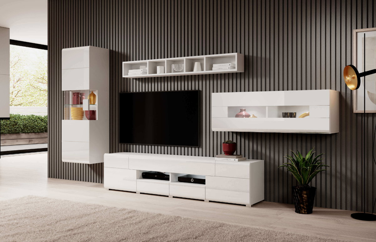 Κρεμαστό ντουλάπι Toldo 08-Leuko - Image 2