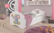 Παιδικό Κρεβάτι Leomari-160 x 80-Με προστατευτικό-Leuko-Gkri - Image 2