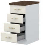 Επιδαπέδιο ντουλάπι Toscana R40-4M BOX