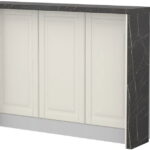 Πάγκος νησίδας Toscana-Μήκος: 135 εκ.-Black stone