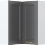 Ντουλάπι κρεμαστό γωνιακό Tahoma V7-UG-2K-Γραφίτης