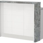 Πάγκος νησίδας Hudson-Μήκος: 120 εκ.-Λευκό-Siena Marble