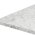 Πάγκος νησίδας Tulsa Plus-Leuko Marmaro-Μήκος: 120 εκ.