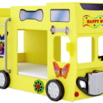 Παιδικό Κρεβάτι Happy Bus-Kitrino
