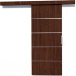 Συρόμενη πόρτα Piedmont-Wenge-Μήκος: 76 εκ.