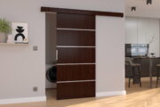 Συρόμενη πόρτα Piedmont-Wenge-Μήκος: 76 εκ. - Image 2
