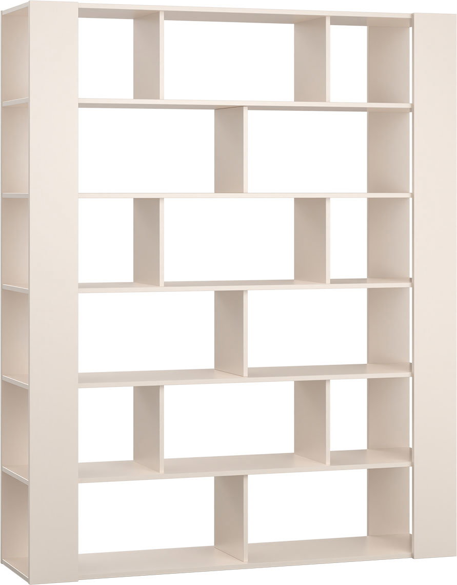 image_787656_regal_dwustronny_pusty.png Βιβλιοθήκη 4 You Fresh διπλής όψεως - Image 1