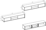 Έπιπλο τηλεόρασης Jennifer 2F2D-Fusiko - Image 3