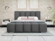 Επενδυμένο κρεβάτι Wizko-Anthraki-180 x 200 - Image 2