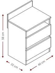 Κομοδίνο Juniper Plus-Leuko - Image 4