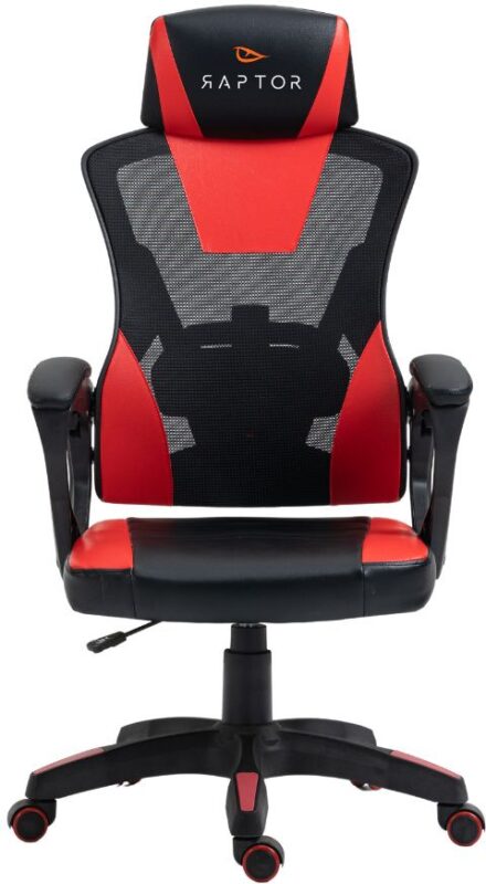 Καρέκλα Gaming Raptor Ace-Kokkino - Image 5