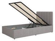 Επενδυμένο Kρεβάτι Mossa-Gkri-120 x 200 - Image 4