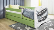 Παιδικό Κρεβάτι Babydreams Cartoon-Prasino-180 x 80-Auto - Image 4