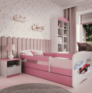 Παιδικό Κρεβάτι Babydreams Cartoon-Roz-140 x 70-Formula - Image 2