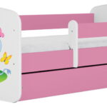 Παιδικό Κρεβάτι Babydreams Cartoon-Roz-160 x 80-Elephant
