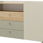 Συρταριέρα Yuki 1D 3S plus-Menta