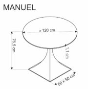 Τραπέζι Manuel - Image 3