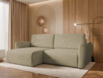 Γωνιακός καναπές Goya Slim-Mpez Skouro - Image 5