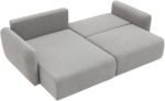 Γωνιακός καναπές Goya Slim-Mpez Skouro - Image 6