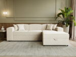 Γωνιακός καναπές Santos-Beige-Δεξιά - Image 2