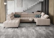 Γωνιακός καναπές Calyra Max I Relax-Μπεζ-Αριστερή - Image 2