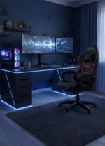 Καρέκλα Gaming Raptor Inferno-Kokkino - Image 2