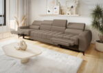 Καναπές Calyra Relax Lthr Τετραθέσιος-Καφέ - Image 2