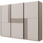Ντουλάπα Square Plus συρόμενη-Γκρέζ