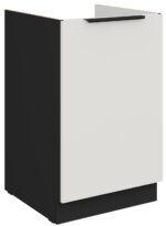 Επιδαπέδιο ντουλάπι νεροχύτη Arianna 50 ZL 1F BB-Λευκό