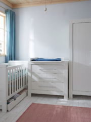 Συρτάρι Για Βρεφικό Κρεβάτι Calmo24-70x140-Λευκό - Image 3