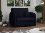 Πολυθρόνα κρεβάτι Viva Loft I-Μαύρο - Image 2