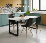 Τραπέζι Kingsale-138 x 67-Leuko - Image 2