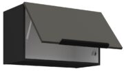 Κρεμαστό ντουλάπι Arianna 60 GU 36 1F-Γκρι - Image 2